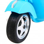 Elektrická motorka Vespa - modrá